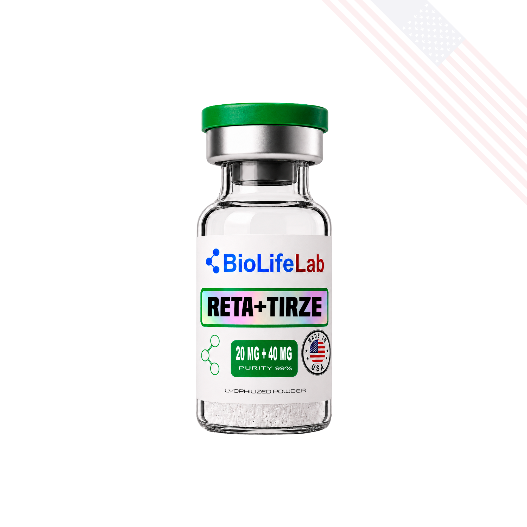 Retatrutide + Tirzepatide - Research Peptide